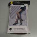 EXQUISLIFE Fleece Lined Tights Sheer Women - Fake Translucent Warm Pantyhose Leggings Sheer Thick Tights, for Winter (L)