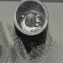 Sangcon Gravity Electric Salt and Pepper Grinder Set Shakers - UPGRADED RECHARGEABLE 9OZ XL Capacity USB-C No Battery Needed - LED Light One Hand Operation, Adjustable Coarseness Automatic Mill Set