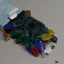 Heyworld C9 Soft Twinkle Lights, 25 LED 17FT Waterproof Christmas Lights, Connectable Strawberry String Light for Indoor Outdoor Party Tree Patio Holiday Yard Decorations (Multi Color)