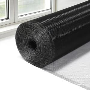 4'x100' Aluminum Window Screen mesh, Replacement Mosquito Net Roll, Black