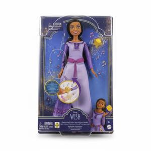 Mattel Disney's Wish Singing Asha of Rosas Fashion Doll and Star figure