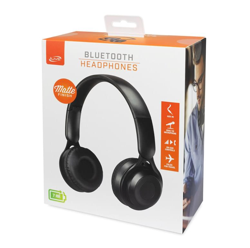 iLive Bluetooth Wireless Headphones (IAHB53)