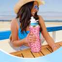 Water Bottle Sleeve for Cirkul 22 oz - 2 Pack Bottles Cover Holder Carrier Bag with Side Handle