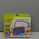 Crayola 2-in-1 Doodle Board for Toddlers, Squishy & Erasable Drawing Tablet, Educational Toddler Toy, Travel Activity, Sketching Pad, Gift for Kids