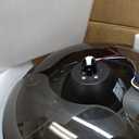 20" Ceiling fans with Lights with Remote Control, Smart Low Profile Ceiling Fan Flush Mount, Modern Dimmable LED Memory Light Timing Reversible Motor, Black Brown Ceiling Fan for Small Bedroom