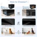 Explore Land Breathable Dog Crate Cover - 4 Sides Mesh Ventilation, Pet Kennel Cover, All Sides Open, Universal Fit for 1 2 3 Doors 24 inches Wire Dog Crate 2 Pack