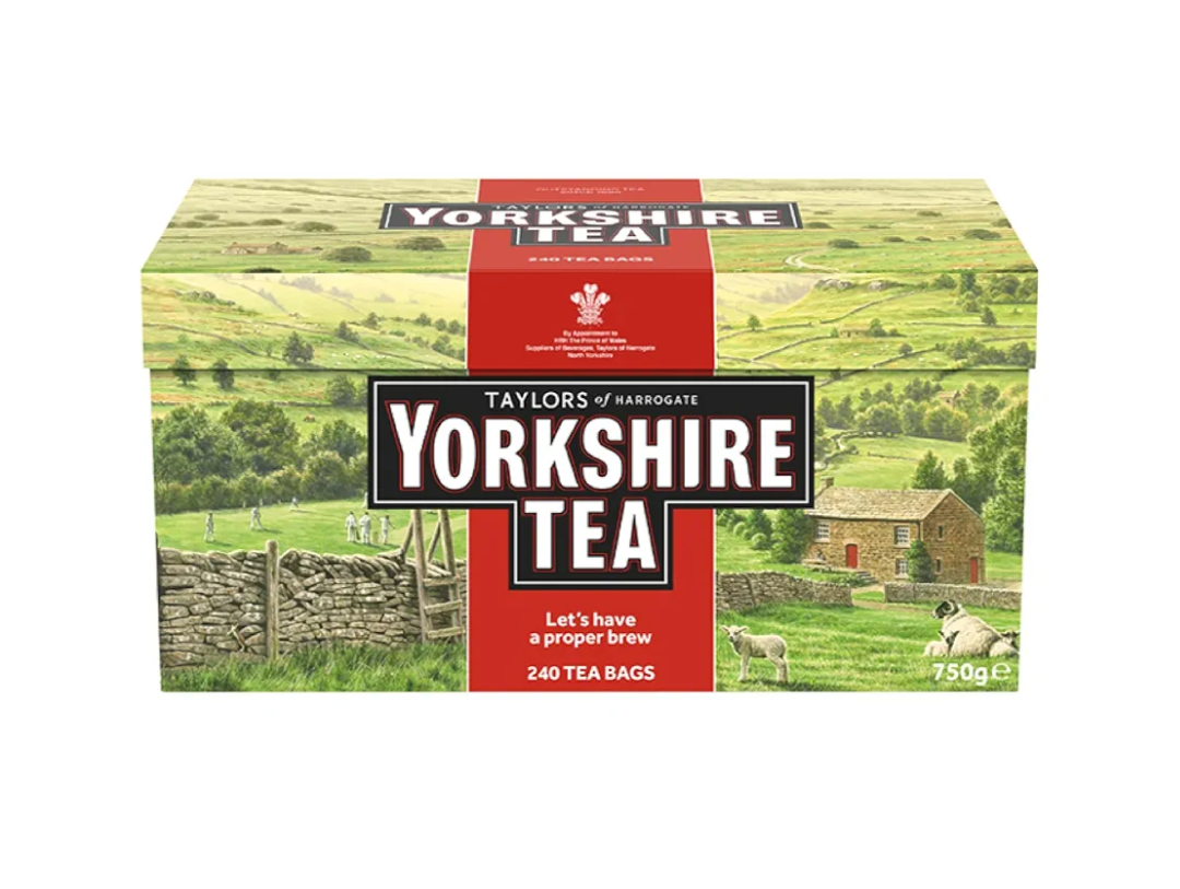 Taylors of Harrogate Yorkshire Red, 240 Teabags, Best By: 09/2026