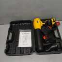 Cordless Leaf Blower, Powerful Handheld Electric Blower with 22.0Ah Batteries & Charger, 600,000 RPM, Extended Nozzle, Lightweight Leaf Blowers for Patio, Leaves, Lawn, Yard, Dust, Snow, Car Cleaning (Yellow)