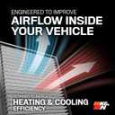 K&N Cabin Air Filter: Premium, Washable, Clean Airflow to your Cabin Air Filter Replacement: Designed for Select 2003-2015 CADILLAC (CTS-V, CTS, STS, SRX, STS-V), VF2043