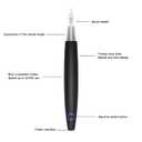 Pinkiou Permanent Makeup Machine Wireless Pigmentation Pen Rechargeable Permanent Makeup Machine for Eyebrow Makeup Eyeliner Lip Hairstroke Eyebrow Pigmentation Equipment