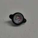 High Pressure Radiator Cap Cover Temperature Temp Gauge 1.8 Bar 25.6Psi Fit for Honda, Kawasaki, Suzuki, Husqvarna Dirt Bike, Yamaha Motorcycle ATV Models High Pressure Radiator Cap