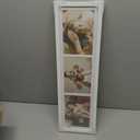 decorUhome 3 5x7 Picture frames Collage Wall Decor with Mat, White, 6x22