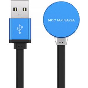 TUSITA MCC3 1A/1.5A/2A Magnetic Charger Compatible with Olight Flashlight Odin | Odin Mini | PL-Pro | Baton3 | Warrior Mini2 | Perun 2 | Seeker 3 pro | Warrior X3 3S | Baldr Pro R - 50CM (Red-MCC3)