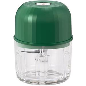 Electric Garlic Chopper Mini Food Crusher with Type C Charger - High-Power Electric Food Chopper for Vegetables, Fruits, and Nuts - Compact and Easy to Clean