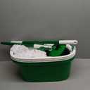 Libman Tornado Spin Mop System with 2 Refill Heads, Microfiber Spinning Mop and Bucket with Wringer Set for Home, Floor Cleaning of Hard-Wood, Laminate, Tile, All Surface Cleaner, 3 Total Mop Heads