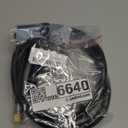 Salon Shampoo Bowl Replacement Hose Assembly with Rinse Sprayer Head – Black Flexible Hose for Barber & Spa Backwash Units