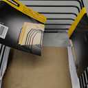 Fellowes Workstation File Organizer, 7 Section, Wire, Black (68112) (Holds letter or legal size files.)