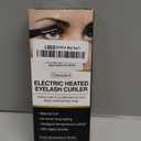 USB-Rechargeable Heated Eyelash Curler with LED Display - 3 Temp Settings