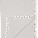 Crane Baby Muslin Swaddle Blanket, Soft Cotton Lightweight Nursery and Stroller Blanket for Baby Boys & Girls, Moonstone, 30" x 40"