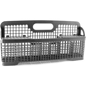 8531233 WP8562043 Dishwasher Silverware Basket(19"x3.4"x9") by puxyblue - Compatible with WhirlPool KitchenAid GE KenMore Dishwasher Utensil Rack Basket - 3 YEARS EXCHANGE