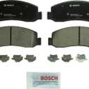 BOSCH BC1069 QuietCast Premium Ceramic Disc Brake Pad Set - Compatible with Select Ford F-150, F-250 Super Duty, F-350 Super Duty, F-450 Super Duty; FRONT