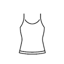 Women's Black Top, Size XL