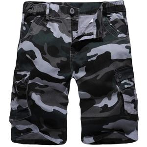 zeetoo Camo Shorts for Men Classic Relaxed Fit Cargo Short Multi-Pocket Outdoor Shorts (40, Dz-03)