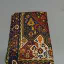 Turkish Placemats Set of 4, Oriental Turkish Carpet Art Pattern Placemats Heat Resistant for Dining Table Non-Slip 18x12 Inches Pm-014