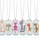 RUOZTEOO Kit DIY Necklace 6 Color 50 Rhinestone and Tools for Women Beginner Arts and Craft Gift Fun Activity