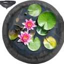 Pond Netting for Fish Barrier Floating Island Plant Protector, Flora Protects Your Plants from Pond Fish (1, 23.6in)