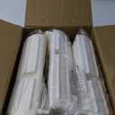 Dock Fenders Bumpers, Boat Dock Bumpers for Edge or Side, Marine Fender Guard Vertical Protection, Soft Durable Construction, Includes Mounting Hardware, 3 Pack-White