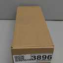 2 Pack Qtip Holder Dispenser with Wood Lids - 10 oz Clear Plastic Apothecary Jar Containers for Vanity Makeup Organizer Storage - Bathroom Accessories Set for Cotton Swab,Pads, Ball, Floss