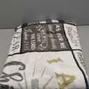 CUJUYO Christian Gifts for Men Women Blanket 60"x50" - Inspirational Religious Birthday Gifts - Baptism Confirmation Gift for Boys Girls - Catholic Spiritual Gift for Men Women