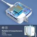 Compatible with Mac Book Pro Charger, 85W 60W Power Adapter L-Tip for MacBook Pro 13 15 17 Inch Before Mid 2012, 6.6FT Cable