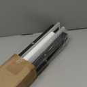 2Pack 47.2inch Long Outdoor Modern LED Wall Light,38W Waterproof IP65 Warm White 110V led Wall Mount Lighting Fixture Rectangular Black Wall Lights Elegant Frosted White Acrylic Anti Rust