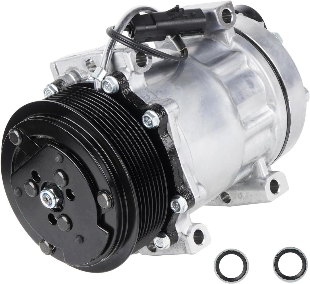 AC Compressor with A/C Clutch Compatible with Dodge RAM 2500 & 3500 PICKUP 5.9 5.9L 1994 1995 1996 1997 1998 1999 2000 2001 2002 2003 2004 2005, CO 4775C AC Compressor with A/C Clutch Compatible with Dodge RAM 2500 & 3500 PICKUP 5.9 5.9L 1994 1995 1996 1997 1998 1999 2000 2001 2002 2003 2004 2005, CO 4775C