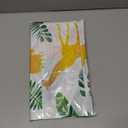 Tudomro 3 Pcs Jungle Safari Tablecloths Jungle Animal Table Cover Wild One Table Cover Palm Leaves Tablecloth for Kids Safari Theme Party Birthday Party Supplies,108 x 54 Inch