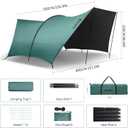 BISINNA Camping Tarp 18x13ft Car Awning Sun Shade, Extra Large