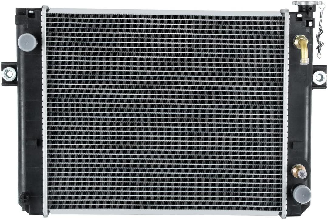 Radiator For Toyota Forklift 8FDU20 8FDU25 1DZ 8FGU20 8FGU25 4Y | Aluminum Radiator Replacement #16420U350071 #16410F210071 Forklift Radiator Engine Cooling Radiator