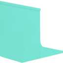 10x10FT Lake Blue Screen Backdrop for Photography, Chromakey Blue Photo Background Curtain Seamless for Video Meeting Photoshoot Party