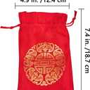 Winlyn 32 Pcs Chinese Lucky Bags Red Fu Good Luck Bags Decoration for Asian Vietnamese Tet Wealth Health Success Chinese Lunar New Year 2026 Year of the Horse Decor