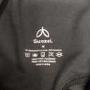 Sunzel Sustainable High Waisted Butt Lifting Leggings with Pockets for Women, No Front Seam Tummy Control Workout Yoga Pants (Medium, Black)