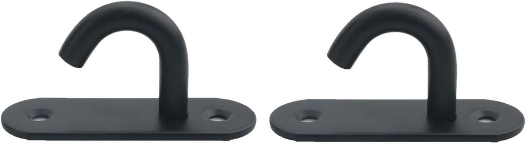 2PCS 60mm Stainless Steel Opening Roof Ceiling Fan/Thickened Sandbag/Pendant U Shape Hooks Suitable for Hanging Plants