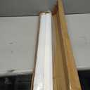 LazBlinds No Tools No Drill Cordless Cellular Shades, Light Filtering Honeycomb Shades for Home, Thermal Insulation Blinds for Windows, 29" W x 48" H, White
