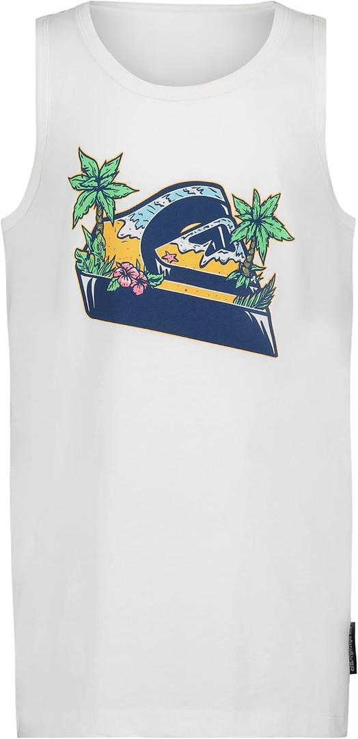 Quiksilver Boys' Sleeveless Graphic Tank Top Shirt