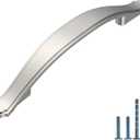 AOOTOCH 10 Pack Brushed Satin Nickel Kitchen Cabinet Handles Cabinet Pulls 3.75 inch Hole Center Cabinet Hardware Drawer Handles for Cabinet Dresser and Cupboard AT2792BSN