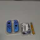 eXtremeRate DIY Replacement Shell Buttons for Nintendo Switch & Switch OLED, Chameleon Purple BlueCustom Housing Case with Full Set Button for Joycon Handheld Controller - Console Shell NOT Included