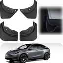 Tesla Model Y Mud Flaps, 4Pcs for Mud Flaps Car Splash Guards Tire Protector, Mudguard No Drilling Required Mudflaps Accessories 2020 2021 2022 2023