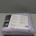 LuxClub 4 PC Full Sheet Set, Deep Pockets Wrinkle Free Cooling Bed Sheets Hotel Bedding for Women, Men, Kids & Teens, Includes 1 Fitted Sheet, 1 Flat Sheet and 2 Pillowcases-Soft Lavender