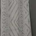 Large Living Room Area Rug 5x7: Soft Machine Washable Boho Moroccan Farmhouse Rugs for Bedroom Under Dining Table - Non-Slip Neutral Morden Indoor Floor Carpet for Home Office - Brown/Cream (5' x 7', Grey)